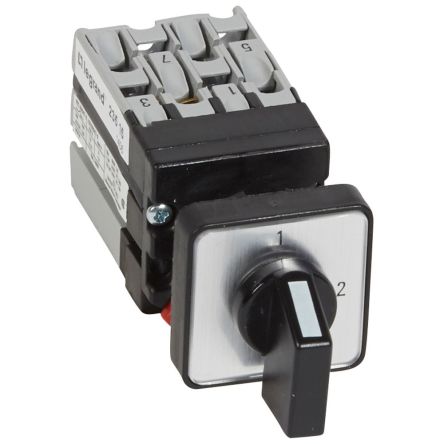 Legrand, 1P 3 Position 90°, 400V (Volts), 10A [0 235 15]; 266-0269