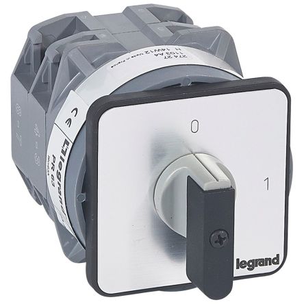 Legrand, 3P 2 Position 90°, 690V (Volts), 63A [0 274 27]; 266-0307