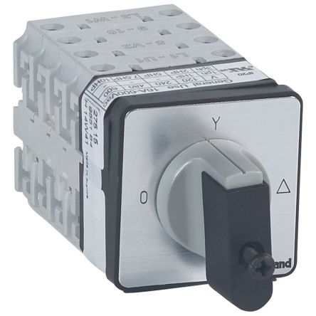 Legrand 3 Position 90°, 690V (Volts), 20A [0 275 15]; 266-0319