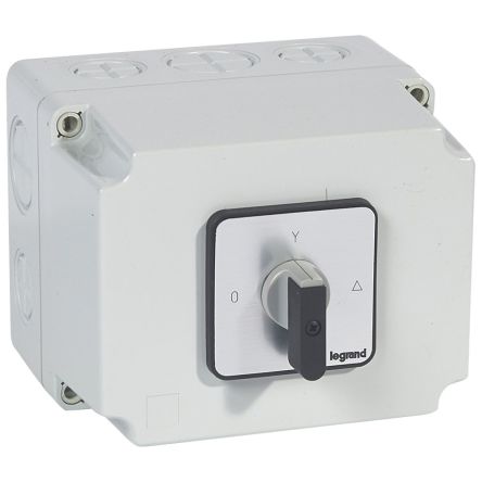 Legrand 3 Position 90°, 690V (Volts), 50A [0 277 85]; 266-0329