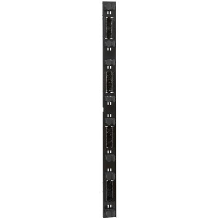 Legrand Black Metal Grommet Strip 0 464 80 [0 464 80]; 266-0409