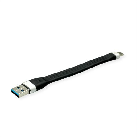 Roline USB 3.2, Male USB A to Male USB C, 110mm [11.02.9014-10]; 266-0497