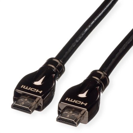 Roline, 20m Male HDMI to Male HDMI Ultra High Speed 3840 x 2160 [11.04.5687-10]; 266-0520