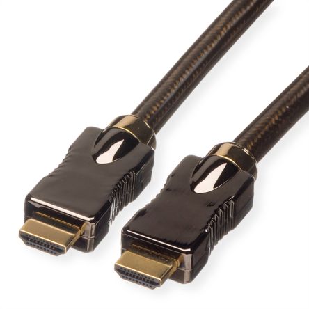 Roline, 1.5m Male HDMI to Male HDMI Ultra High Speed 3840 x 2160 [11.04.5688-10]; 266-0521