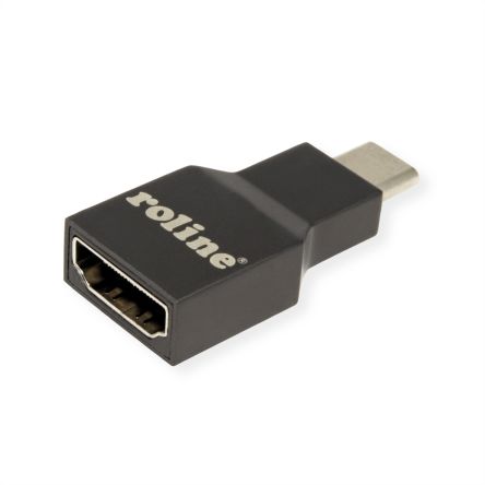 Roline USB C to HDMI Adapter, USB 3.1, USB 3.2, 1 Supported Display(s)  - up to 4K [12.03.3224-20]; 266-0568