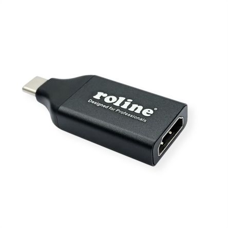 Roline USB C to HDMI Adapter, USB 3.1, USB 3.2, 1 Supported Display(s)  - up to 4K [12.03.3226-10]; 266-0570