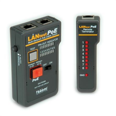 Roline 256551P Cable Tester RJ45 [13.01.3371-4]; 266-0580
