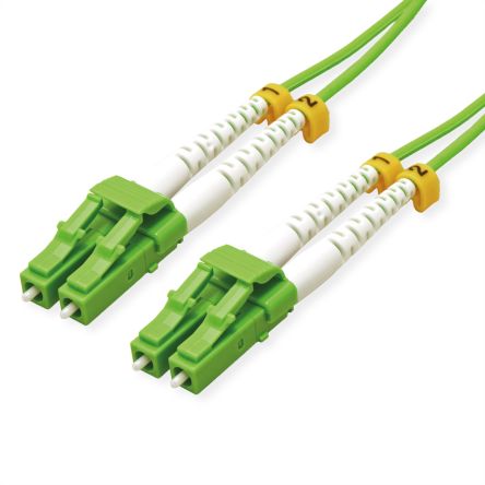 Roline 21.15.9273-10 LC to LC Multimode Duplex Fibre Optic Adapter, 0.3dB Insertion Loss [21.15.9273-10]; 266-0803
