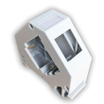 Roline DIN Rail Adapter Series Keystone Holder for Use with DIN Rail Adapter [26.11.0339-20]; 266-0811