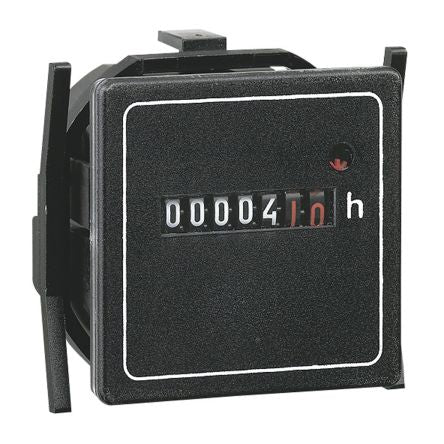Legrand Hour Meter, 7 Digit Analogue, 50Hz, 200 → 240 V ac [0 495 55]; 266-1040