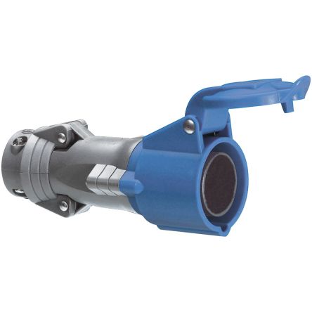 Legrand, Hypra IP44 Blue 3P+E Industrial Power Socket, Rated At 16A, 250 V No [0 520 83]; 266-1060