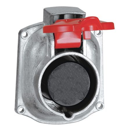 Legrand, Hypra IP44 Red 3P+E Socket Socket, Rated At 32A, 415 V No [0 528 93]; 266-1085
