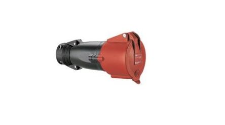 Legrand, Hypra IP44 Red 2P+E Industrial Power Socket, Rated At 32A, 415 V No [0 529 82]; 266-1095