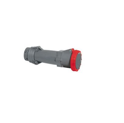 Legrand, Hypra IP67 Red 3P + N + E Industrial Power Socket, Rated At 63A, 415 V No [0 594 88]; 266-1145