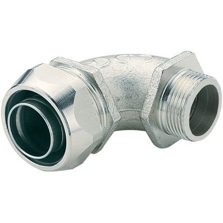 Legrand, Conduit Fitting, 25mm Nominal Size, M25, Brass, Metallic [3 823 45]; 266-1251