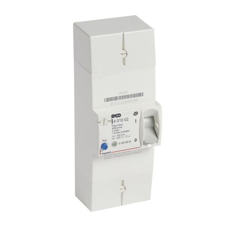 Legrand Circuit Breaker, 2P, 90A, 250V AC, 2.4 kA Breaking Capacity [401002]; 266-1252