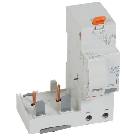 Legrand DX3 Circuit Breaker, 2P, 63A, Type F, 230 → 400V AC [410576]; 266-1355