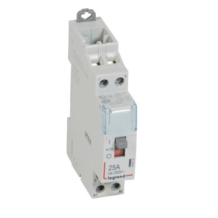 Legrand Contactor, 24 V Coil, 2-Pole, 25 A, 3 kW, 2NO [412514]; 266-1376