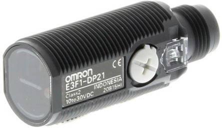 Omron Diffuse Photoelectric Sensor, Cylindrical Sensor, 300 mm Detection Range [E3F1-DN22]; 266-1476