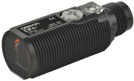 Omron Diffuse Photoelectric Sensor, Cylindrical Sensor, 100 mm Detection Range [E3FA-DN21]; 266-1487