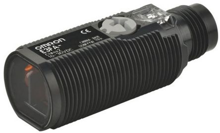 Omron Retroreflective Photoelectric Sensor, Cylindrical Sensor, 300 mm Detection Range [E3FA-DN22]; 266-1488