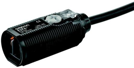 Omron Diffuse Photoelectric Sensor, Cylindrical Sensor, 100 mm Detection Range [E3FA-DP11 5M]; 266-1489