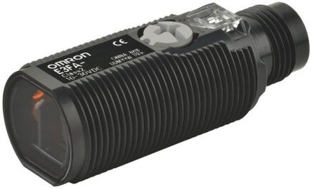 Omron Diffuse Photoelectric Sensor, Cylindrical Sensor, 300 mm Detection Range [E3FA-DP22]; 266-1492