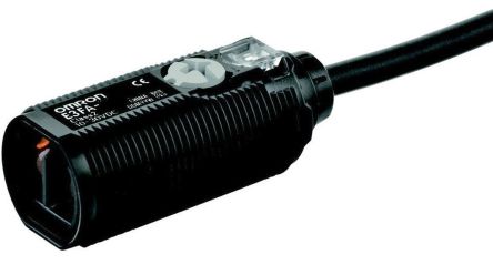 Omron Retroreflective Photoelectric Sensor, Cylindrical Sensor, 400 mm Detection Range [E3FA-RP11-F2 2M]; 266-1500