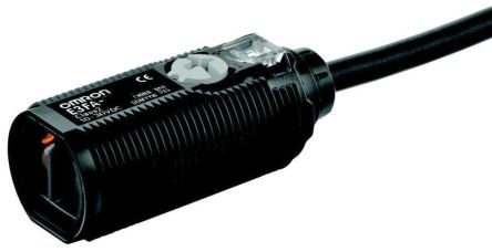 Omron Retroreflective Photoelectric Sensor, Cylindrical Sensor, 500 mm Detection Range [E3FA-RP12 2M]; 266-1501