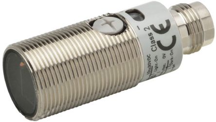 Omron Diffuse Photoelectric Sensor, Cylindrical Sensor, 300 m Detection Range [E3FB-DN22]; 266-1504