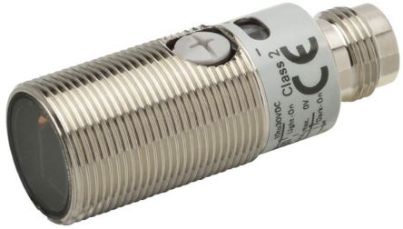 Omron Diffuse Photoelectric Sensor, Cylindrical Sensor, 100 mm Detection Range [E3FB-DP21]; 266-1507