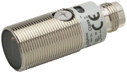 Omron Through Beam Photoelectric Sensor, Cylindrical Sensor, 20000 mm Detection Range [E3FB-TP21-D]; 266-1510