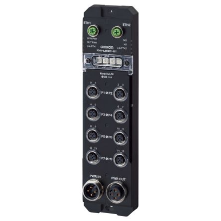 Omron NXR Series 4-Contact Female Interface Module, M12 Connector, Screw, 9A [NXR-ILM08C-EIT]; 266-1596
