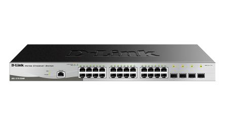 D-Link 28-Port Gigabit Managed Switch, Managed 28 Port Network Switch, UK [DGS-1210-28/ME/B]; 266-1766