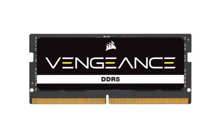 Corsair 16 GB DDR5 Desktop, Laptop RAM, 4800MHz, SODIMM, 1.1V [CMSX16GX5M1A4800C40]; 266-2104