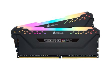 Corsair 16 GB DDR4 Desktop, Laptop RAM, 3600MHz, DIMM, 1.2V [CMW16GX4M2D3600C18]; 266-2110