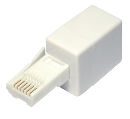 RS PRO Adapter, Adapter, White, 15cm [0]; 266-2250