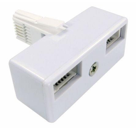 RS PRO Adapter, Adapter, White [0]; 266-2251