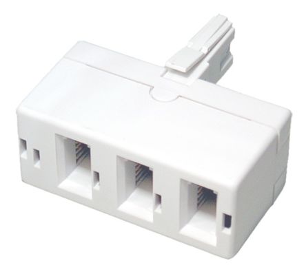 RS PRO Adapter, Adapter, White [0]; 266-2252