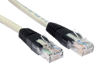 RS PRO, 5m Cat6, Grey RJ45 to Male RJ45 Male, UTP Unshielded, Terminated PVC Sheath [0]; 266-2303