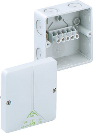 Spelsberg Polystyrene Junction Box, IP65, 93 x 93 x 55mm [80442001]; 266-2429