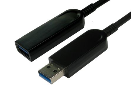 RS PRO USB 3.0, Male USB to Female USB, 5Gbps, 15m [0]; 266-2514