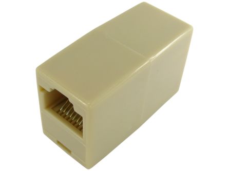 RS PRO 2-Port RJ45 Coupler, Cat5e, Unshielded [0]; 266-2645