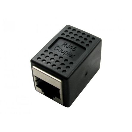 RS PRO 2-Port RJ45 Female Coupler, Cat6, Cat6a, Shielded [0]; 266-2660