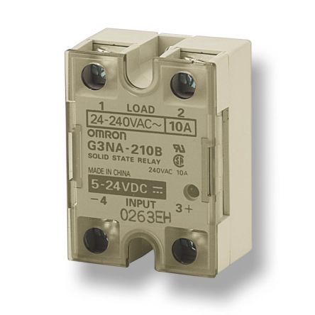 Omron G3NA-290B-UTU-2 5-24VDC Series Solid State Relay, 90 A Load, Surface Mount, 240 V ac Load [G3NA-290B-UTU-2 DC5-24]; 266-2744