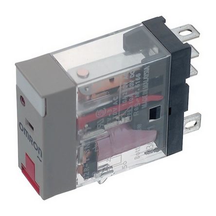 Omron Plug In Power Relay, 12V dc Coil, 10A Switching Current, SPDT [G2R-1-SNI 12VDC (S)]; 266-2970