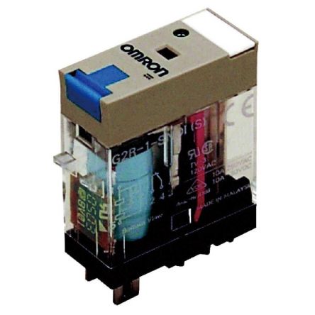 Omron Plug In Power Relay, 24V dc Coil, 10A Switching Current, SPDT [G2R-1-SNI 24VDC (S)]; 266-2973