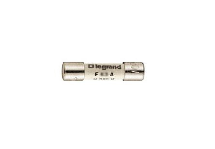 Legrand 1.25A F Ceramic Cartridge Fuse, 5 x 20mm [0 102 12]; 266-3065