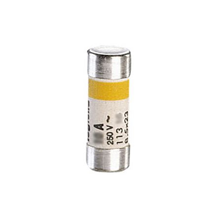 Legrand 6A Ceramic Cartridge Fuse, 8.5 x 23mm [0 114 06]; 266-3076