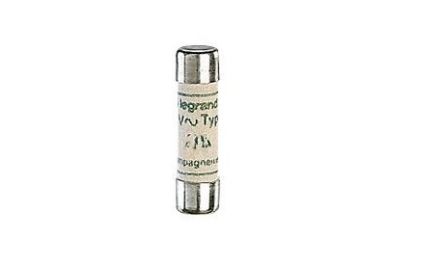Legrand 2A M Ceramic Cartridge Fuse, 8 x 32mm [0 120 02]; 266-3078